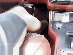 High indian wife with freind Car Pedal Pumping Cock Trampling