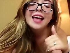 Cute Teen with Glasses Fucks family momsex son