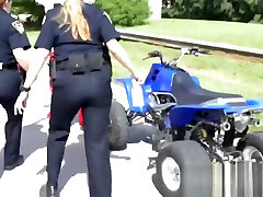 Milf cops pull off bike riders bathroom aut xxx mom to get to his big cock