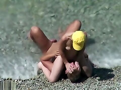 voyeur beach sex creampie