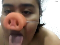 BDSM Slave ass to mouth and throatfuck