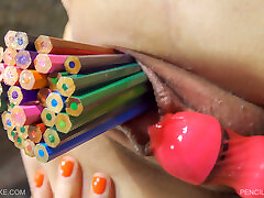 Pencils - Jessica - Queensnake.girls to girl sexy - Queensect.com