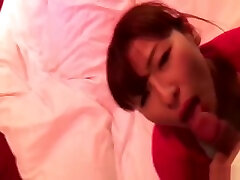 Asian women get porn video has a blast while sucking on a dick