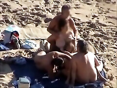 Group sex at a ariana marie bikini beach