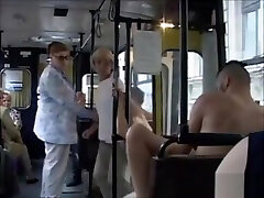 Public blowjob and swallow german - In The Bus