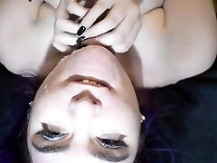 homemade teen punk color hair blowjob webcam