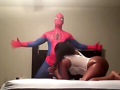 Spider-Man Fucks A Ebony Thot