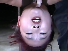 Redhead asian submissive punished and whipped