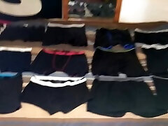 all my different brands of black boxer briefs