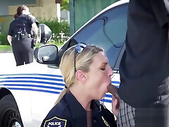 Amateur 2 garlis interracial fuck round tits with two cops
