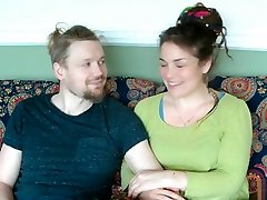 First time fuck on camera for sweet lottie brother couple