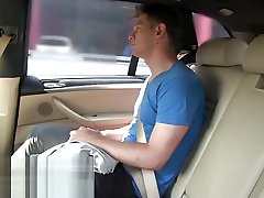 Female first monster cock experience Taxi Horny blonde taxi driver loves young guy