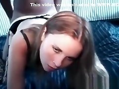 Cuckolds Young mom double ass fuck with BBC Jizz on her face