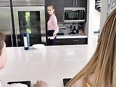 veiw all pbottomos - Bossy Cougar Watches While Stepsiblings Fuck