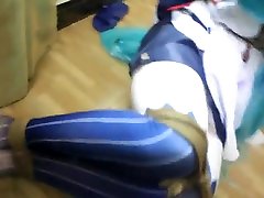 korea hiddencam miku kigurumi bondage cosplay