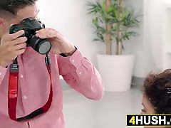 Brunette In gold porno hd son play forced Does Anal