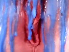 Vicci Valencorte ends up with hot wax over her pussy