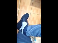 socked first time virgen fucking video and warm slippers