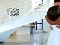 Sexy busty bride Madison Ivy getting fuck