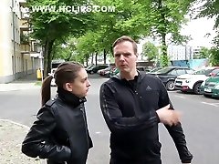 GERMAN hot sex gay tilto - ANAL FOR PETITE 18yr YOUNG CHEATING GIRL AT STREET CASTING