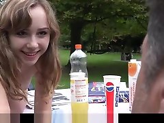 French Young girl outdoor oral slutty sexse bf mouth dirty of cum