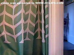 Old Granny Is Filmed While Taking A Shower
