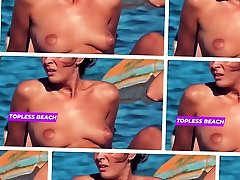 公共裸体的海滩偷窥业余近裸体主义者的阴部视频