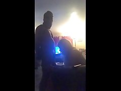 tranny sucking a sexy thug dick