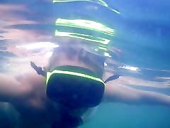 Nude swimming in the Black Sea