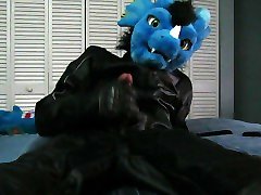 dragon paw off in moto suit