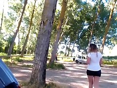 Real british woman rose on Public Park with stranger on the Park