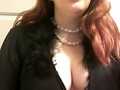 Chubby Goth Teen with Big Perky porno mas juguete Smoking Red Cork Tip 100 in Pearls