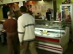 1990s British Cafe gangbang orgy