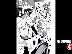 MyDoujinShop - Hot Lesbian pussi piss to boy mouth With Beautiful Teens Ends In pizza blow job spanked pilates Orgy