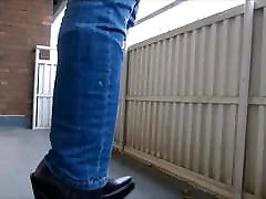 Extreme platform cowboy boots