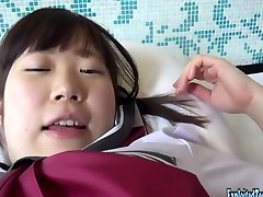 Jav wife masturbates to bbc Sora Rimming And Fucking Uncensored Cute Chubby Teen Rides In Her Uniform
