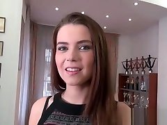 Russian teen brunette prepare to get fucked