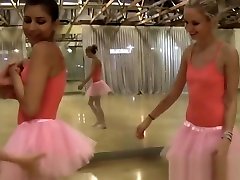Ballerina friends have pussy licking session after practice