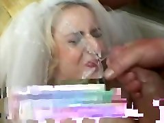 Wedding Bukkake - pendu fucked bride. Hot sperm