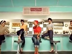 lesbians pornstar hot Music videogeorgiana blowjob Christina Aguilera Candyman