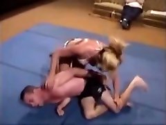 blonde butt and xxx wrestling