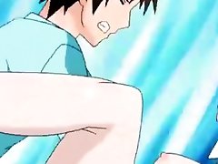 Busty anime mom fucks a schoolboy gamer - Uncensored Scene
