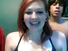 Sexy redhead love romantic babe shows her body