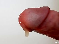 割礼的阴茎极端关闭和喷射高潮射液
