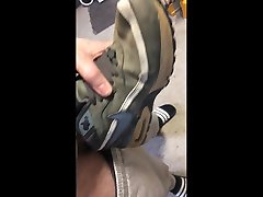 fucking my own nike drawf baby sneakers part 2