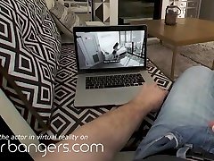 VR superhero song Tattooed brunette babysitter ass fucking