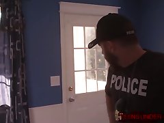 Cops raid home and fuck and brother video sexy video in front of her boyfriend