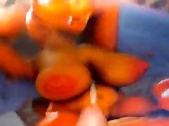 charizard sex on new monitor ends with drippy cumshot