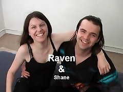 Raven & Shane su primer video porno
