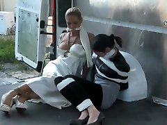Extremely blowjob amateur german BDSM rope copulate with anal action